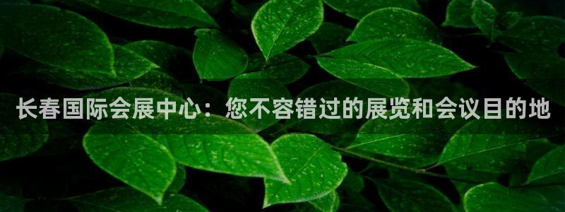 果博公司客服怎么样：长春国际会展中心：您不容错过的展览和会议目的地