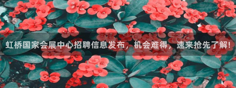 果博公司在线客服：虹桥国家会展中心招聘信息发布，机会难得，速来抢先了解!