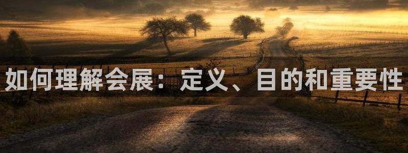 果博注册充值怎么退款：如何理解会展：定义、目的和重要性